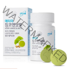 애터미 징코앤낫토 (60정), 1개, 기본