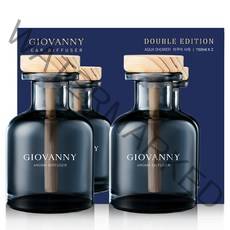 지오바니 차량용 디퓨저 150ml x 2종 세트, 아쿠아샤워, 1세트