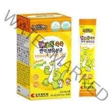 잘크톤 쑥쑥 어린이 키즈 생 유산균, 1개, 60g