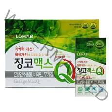 LOHAB 징코맥스 큐 54g, 90정, 1개