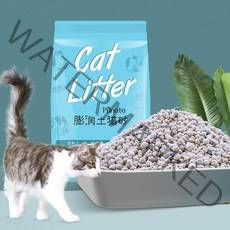 고양이 배변 냄새없는 먼지없는 모래 대용량 10kg 깔개 마리 수컷데오도란트 덩어리 저분진 깔개 깔개 벤토나이트 용품 팩, 고양이 벤토나이트 오리지날 고양이 깔개 키우기