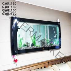 주식회사 퀸즈랜드 벽걸이수족관QWK_C(중급)_블루LED, 화이트