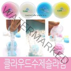 미정아트 클라우드수제슬라임 슬라임, 4색세트
