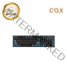 COX CK01V 투톤 완전방수 사이드 RGB V광축 게이밍 키보드 (V광축 클릭)