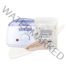 VANADA 바나다왁싱 LT-001VA 왁스 워머기 블랙 기획세트, 1세트