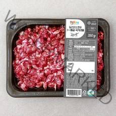 딜리조이 한우1++등급 국거리용 (냉장), 350g, 1개