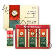 6년근 고려홍삼정 에브리데이 골드 30p + 쇼핑백, 9세트