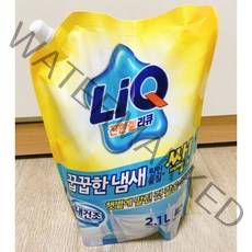 리큐 진한겔 꿉꿉한 냄새 제거 세제 리필, 2.1L, 8개