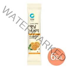 [청정원] 옛날소시지 1kg x 6개, 상세 설명 참조