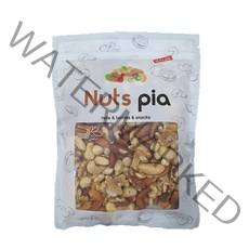 넛츠피아 세븐믹스 레벨업 너트 리필형 파우치, 500g, 1개