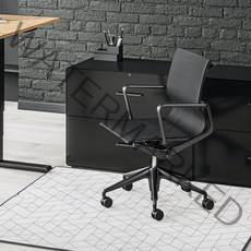 루카스 와이어코일 체어매트 바닥보호 의자매트, 120x120 체어매트 와이어 큐브