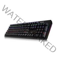 앱코 HACKER 축교환 측면 RGB 라이팅 이중사출 게이밍 기계식 키보드 적축, 블랙, K515