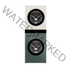 LG전자 오브제 컬렉션 워시타워 세탁 24kg 건조기 16kg 방문설치, W16GE, 네이처 베이지 + 네이처 그린