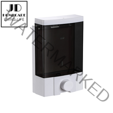 1000ML 대용량 모던 심플 욕실 비누통 샴프통 린스 물비누 디스펜서, 투명화이트