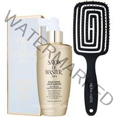 살롱드 마스터 쓕쓕 헤어 세럼 150ml+브러쉬(블랙), 살롱드 마스터 쓕쓕 헤어 세럼 1
