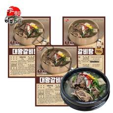 이조푸드 대왕 갈비탕 700g 뼈 4대 한끼식사 업소용 왕갈비탕 맛있는 레시피 갈비탕 식당, 3