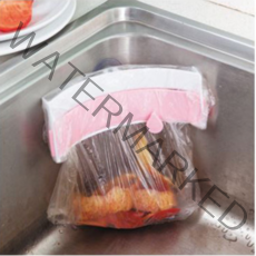 구이사 싱크대 음쓰통 음식물 쓰레기통 휴지통 싱크대 주방 핑크