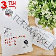 빅마마 시크릿코인 20알X3팩(총60알) 더편한 육수명장 자연한알 천연 조미료 고체육수 백년육수 캠핑육수 여행육수