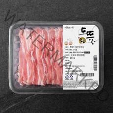 파머스팩 한돈 뼈없는 얇은삼겹살 구이용 무연골 (냉장), 600g, 1개