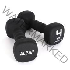 아리프 네오프렌 사각아령, 4kg, 2개