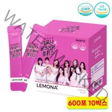 경남제약 레모나 비타민c 핑크 케어 플러스 2g x 60포 피부비타민 트와이스, 6. 600포(10박스)