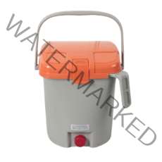 가정용 5L 5리터 음식물쓰레기통 배수구멍 내통 외통 분리형 칩꽂이없음