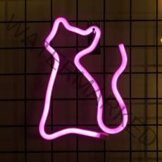 어반LED 네온 무드등 고양이 벽걸이형