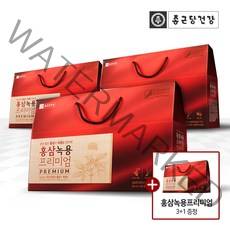 종근당건강 홍삼녹용 프리미엄, 1500ml, 4박스