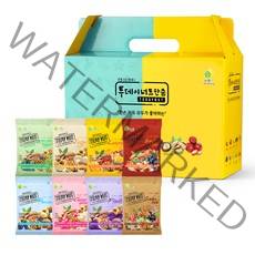 자연루 투데이넛 너트한줌 8종 견과류 선물세트, 800g, 1세트