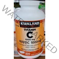Kirkland 커클랜드 비타민 씨 1315 mg 500정 Vitamin C 로지힙 열매 함유