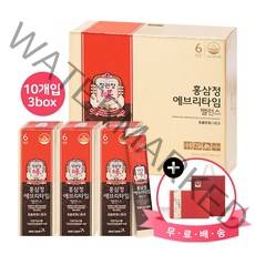 (당일발송) 정관장 홍삼정 에브리타임 밸런스 30포 2세트 (무료 선물 포장), 1개, 쇼핑백O/선물포장O