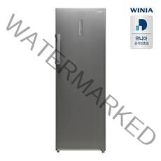 위니아 WFZU230NAS 스탠드형 냉동고 1도어 227L 브라이트실버