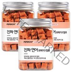 페페로니 애견용 져키 180g, 연어, 3개