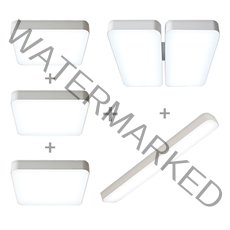 조명에반하다 삼성칩 시스템조명세트 30평A (SP)SET30A 화이트 천장등/실링라이트