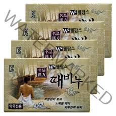 웰팜스 한방 때비누 4개 자연유래 천연한방 세신비누