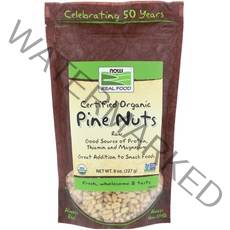 Now Foods Real Food 유기농 생 잣 8 oz 227 g 2팩