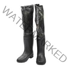 해동 카모플라쥬 낚시 무릎장화 웨이더 부츠, 260