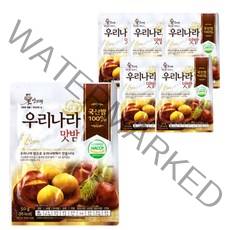 밤뜨래 우리 나라 맛밤, 50g, 6개입