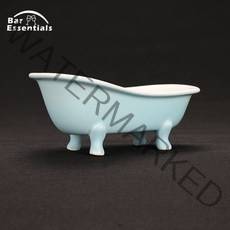 리유저블 텀블러 170ml 욕조 티키 머그 스낵 플레이트 맥주 아이스크림 그릇 세라믹, 푸른