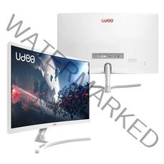제이씨현 UDEA EDGE 24 커브드 144 게이밍 AE 화이트 무결점/ PVA 패널/DP HDMI DVI/ 24인치게이밍모니터/유디아 모니터(24CG W)