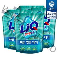 애경 리큐 진한겔 알카파워 2.1L 리필 x4개 (일반/드럼), 드럼용