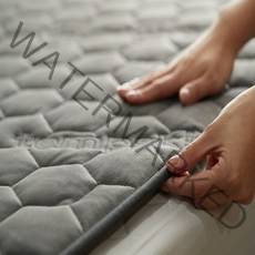 [국산 전기매트] 전기세 걱정없는 전기장판 템프스킨 전자파 걱정없는 전기 매트(퀸 슈퍼싱글), 차콜블랙1EA(무료배송 5000원혜택)