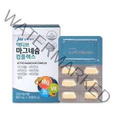 중외제약 액티브 마그네슘 컴플렉스, 30정, 1개