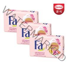 화 크림 앤 오일 비누 125g4입x3개