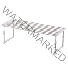 케이리빙 높이조절 와이드 스텐접시정리대, 화이트