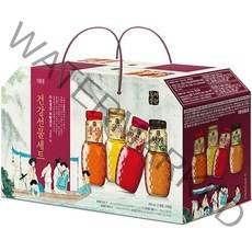 해태음료 주유청강 건강 선물 세트, 180ml, 10병