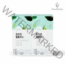 [비타민하우스]멀티비타민 웰플러스 2병 (4개월분), 단품, 단품