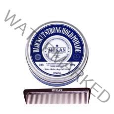 무칸 블럭컷 스트롱 홀드 포마드 빗포함, 100g, 1개