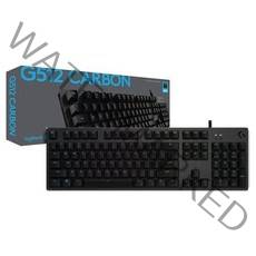 로지텍 기계식 게이밍 유선키보드 Y-U0034, 레드, G512 GX, 일반형