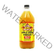 브래그 로우 언필터드 사과 식초, 946ml, 1개